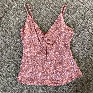 Abercrombie & Fitch Twisted Front Floral Cami